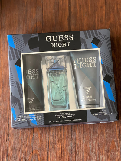 Guess Night 3 Pcs Gift Set