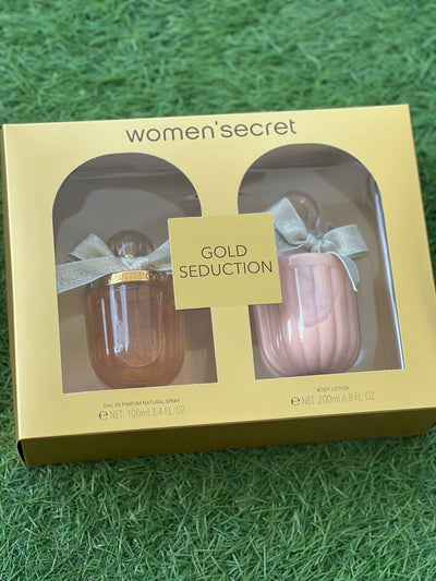 WOMEN'S SECRET Gold  Seduction Gift Set