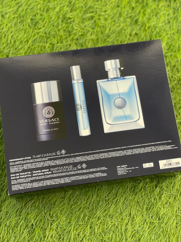 Versace Pour Homme Gift Set New Pack