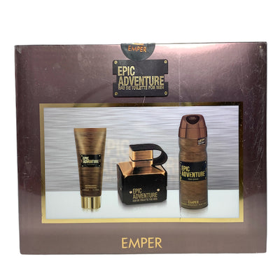 Epic Adventure Pour Homme 3 Pcs Gift Set