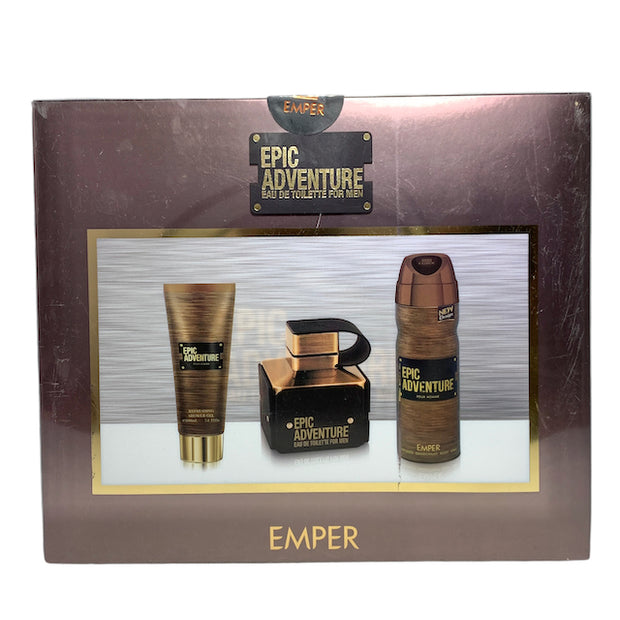 Epic Adventure Pour Homme 3 Pcs Gift Set
