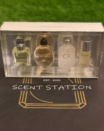 CALVIN KLEIN 4 PCS * 15 ML SET FOR MEN