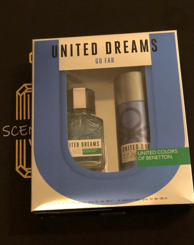 United Dreams Go Far For men 2pc Gift Set