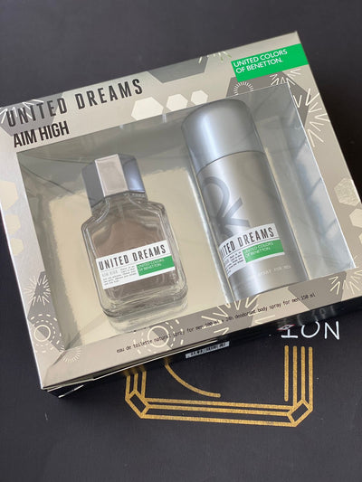 United Dreams Men Aim High Gift Set