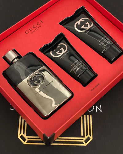 Gucci Guilty by Gucci for Men 3 Piece Set