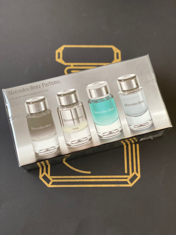 Mercedes-Benz for Men 4 pc Fragrance Miniature Set