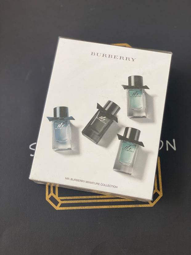 Burberry Men Minature Gift Set For Men